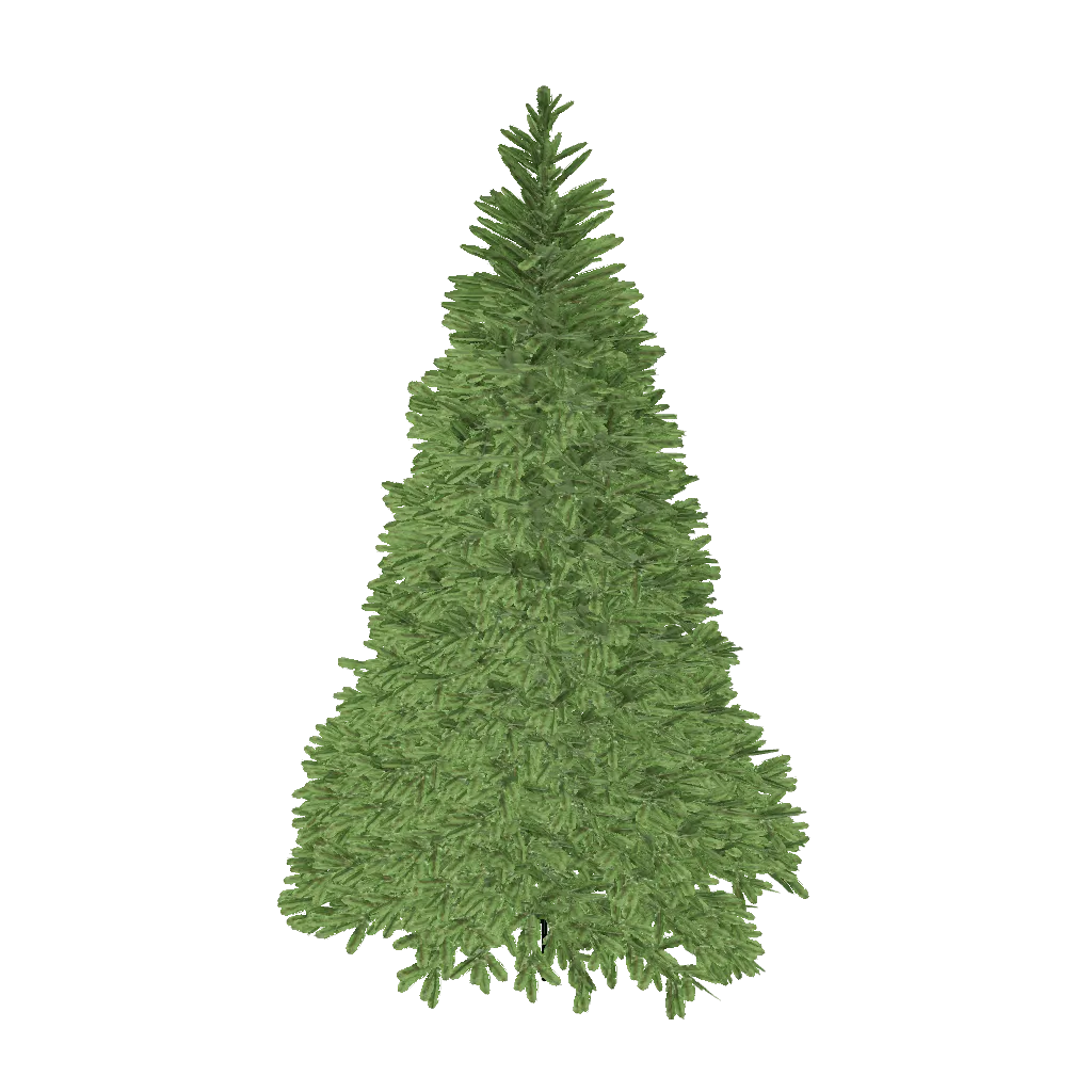 6.5' Scarlet Fir Artificial Christmas Tree Unlit