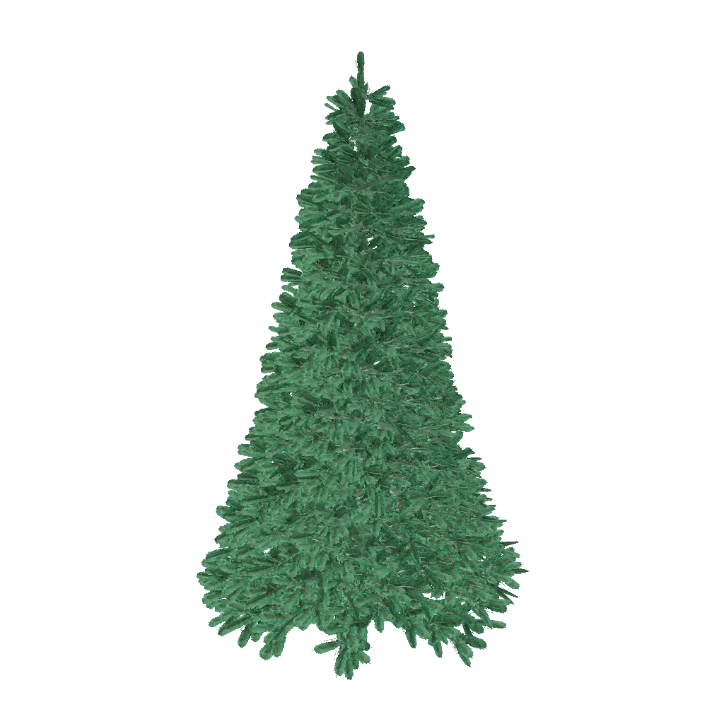 8' Tribeca Spruce Blue Artificial Christmas Tree with 650 Warm White LED Lights