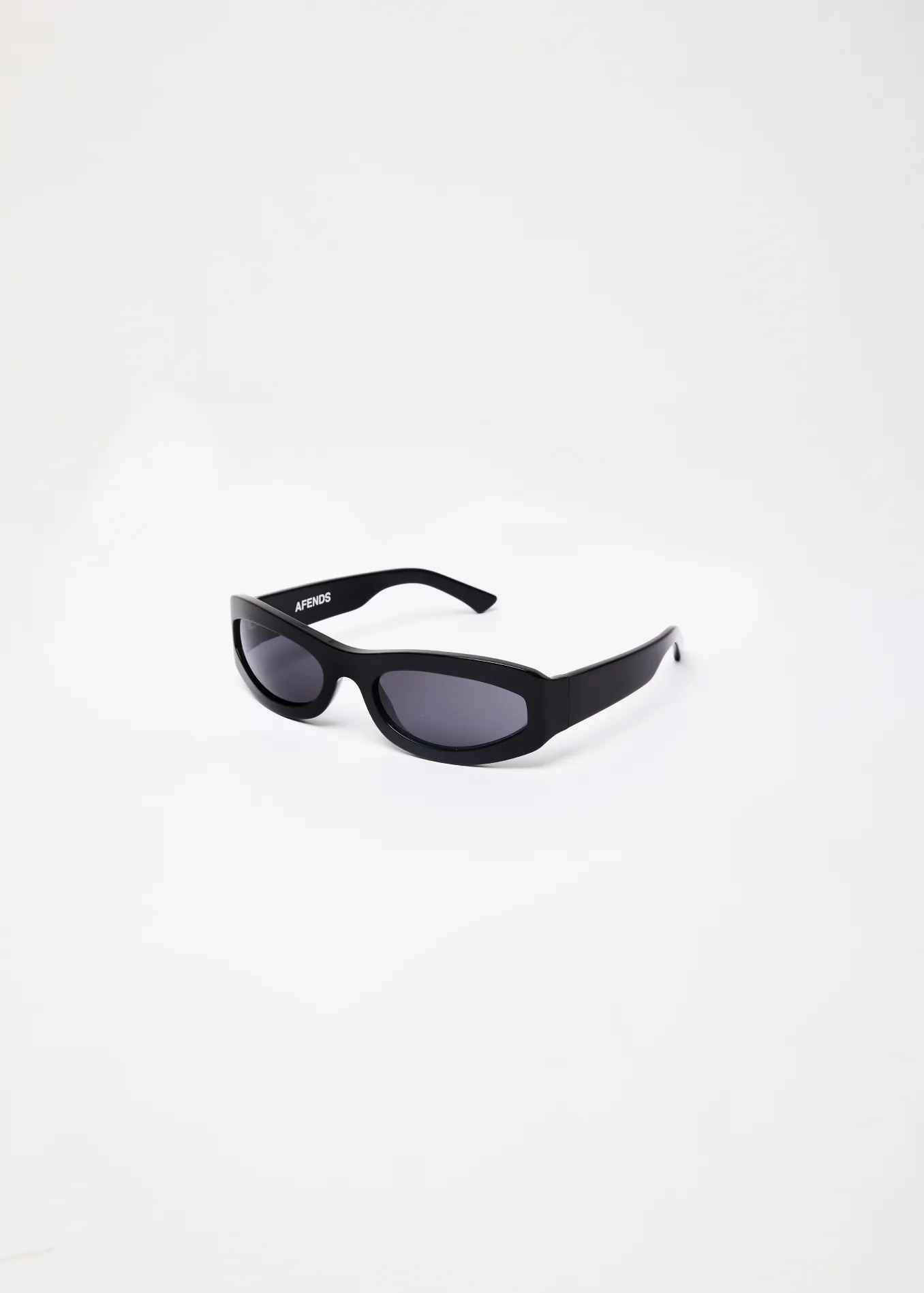 AFENDS Unisex Platinum J - Sunglasses - Gloss Black