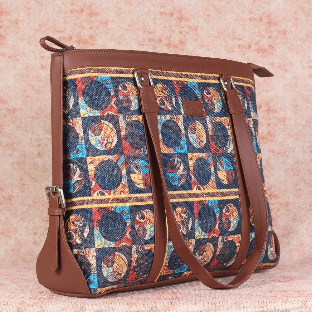 African Art - Women's Office Bag & Sling Bag Combo