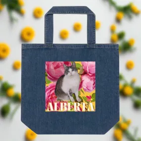 Alberta, Organic denim tote