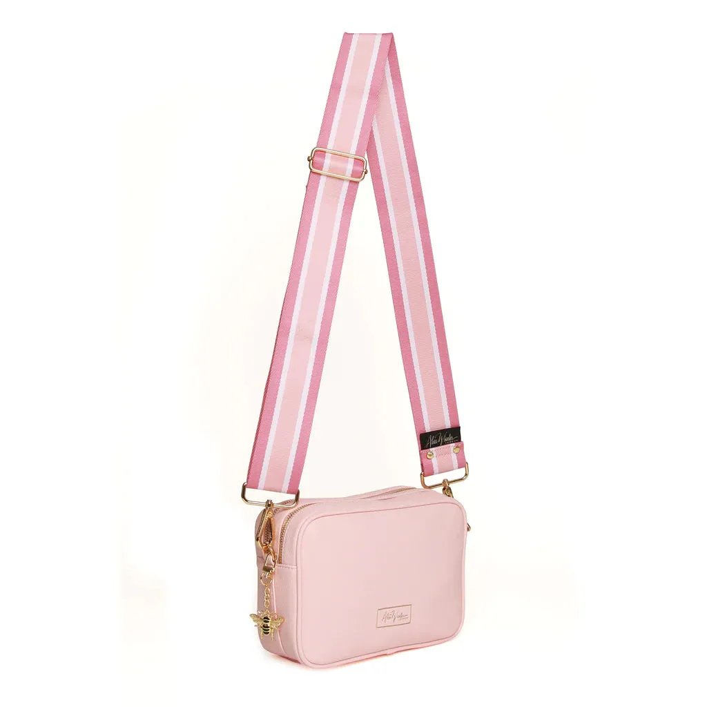 Alice Wheeler Soho DZ Camera Cross Body Bag Pastel Pink