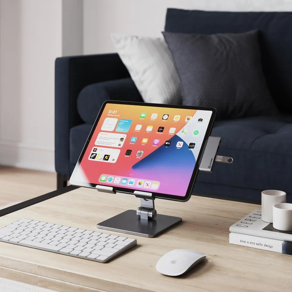 ALOGIC Edge Tablet and iPad Stand - Space Grey