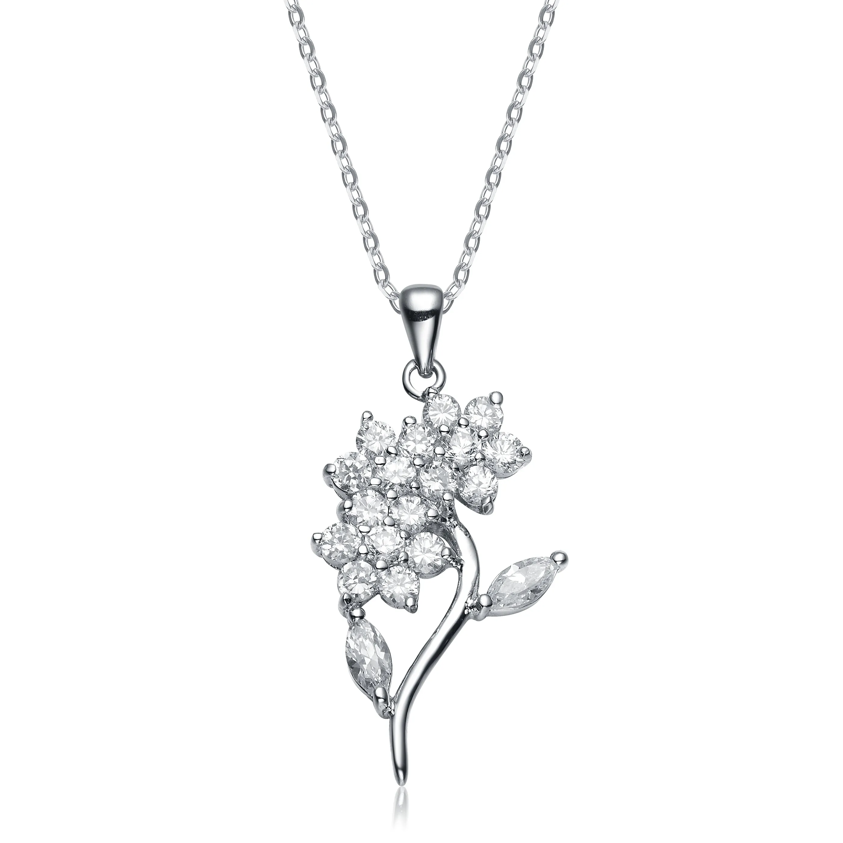 Antoinette Flower Duo Necklace