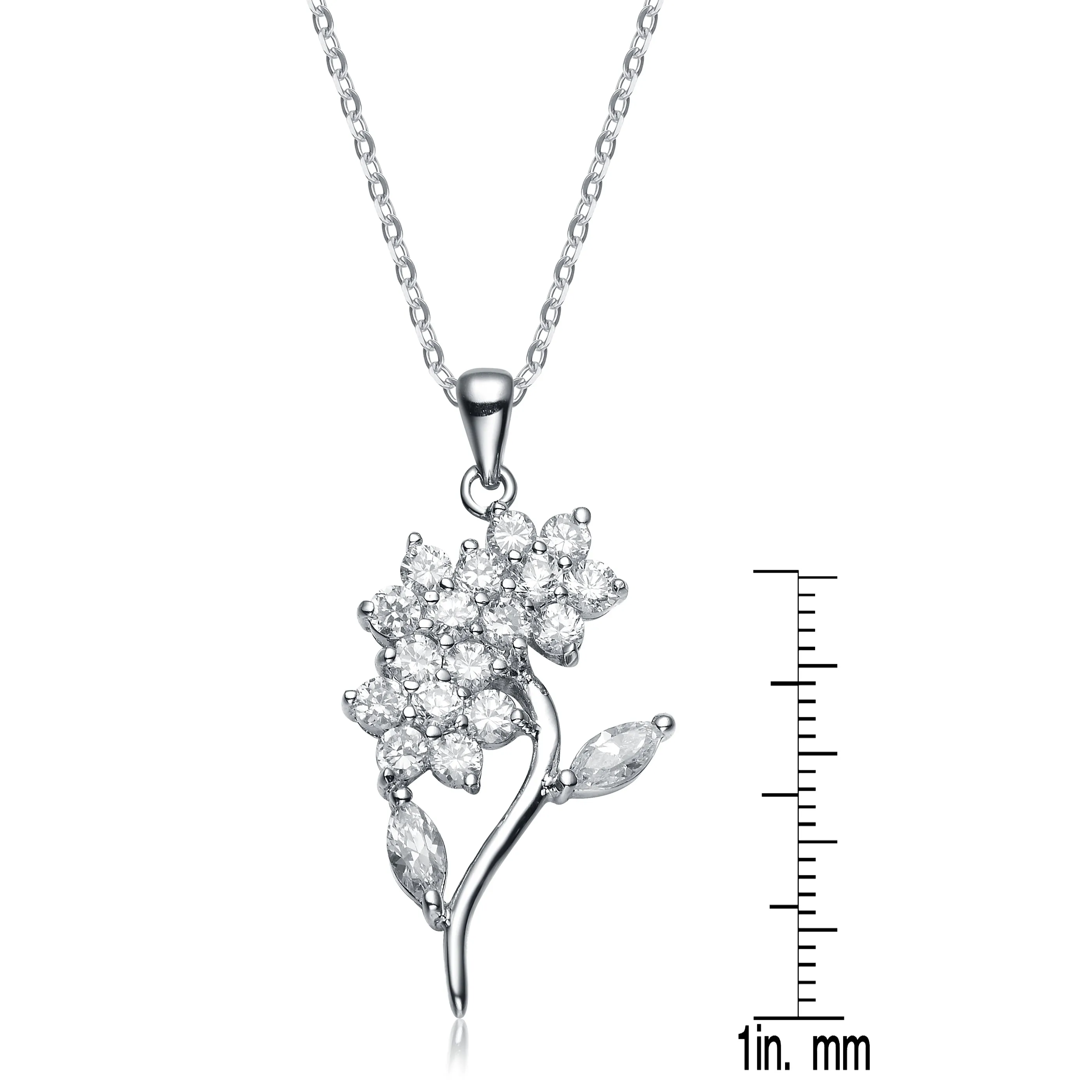 Antoinette Flower Duo Necklace