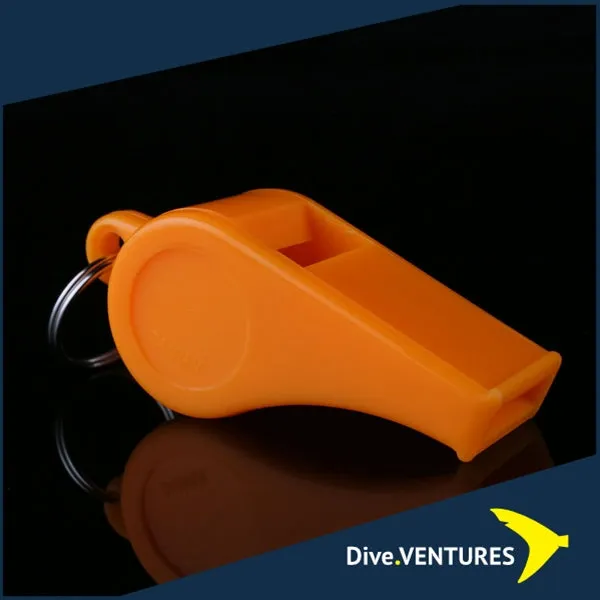 Aquatec WT-221 Duo-Frequency Whistle (Orange Color)