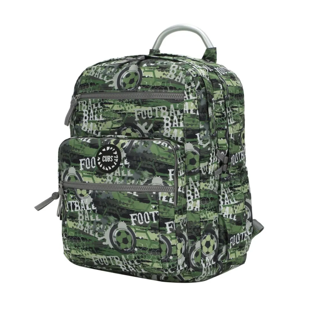 Army Green Football Backpack