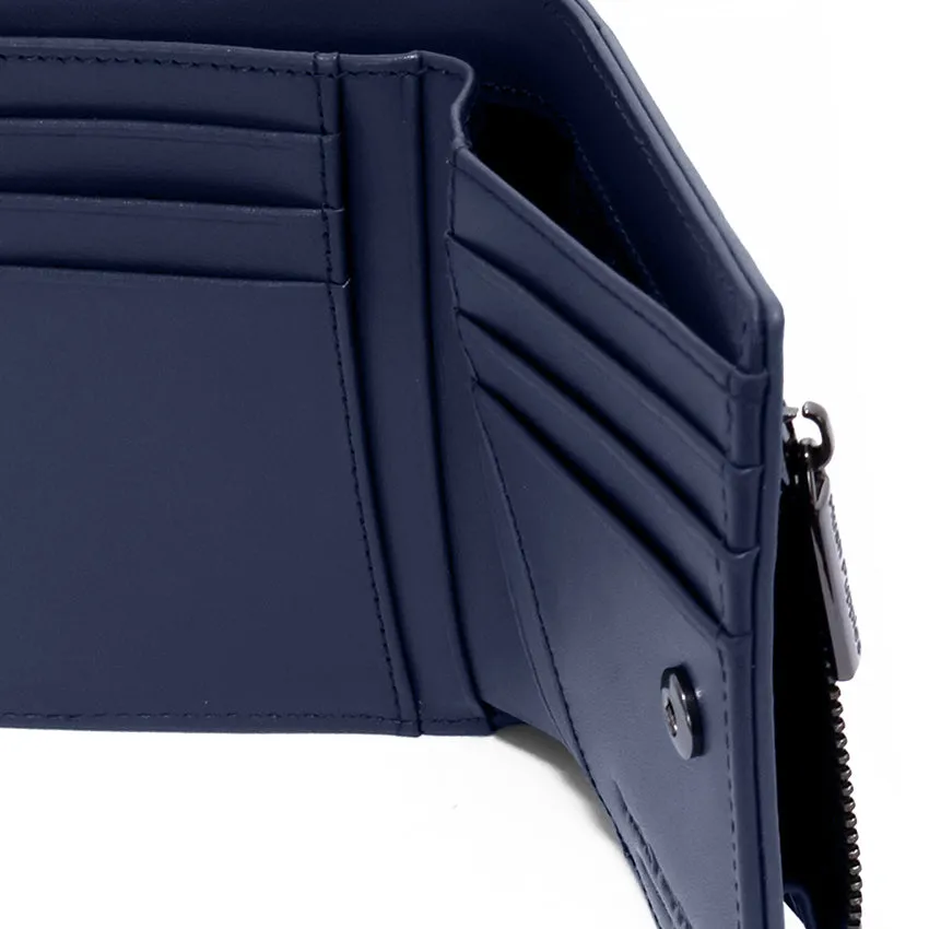 Asher BI Fold Women's Wallet - Navy