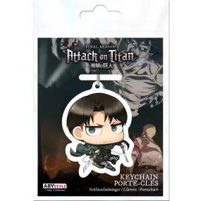 Attack on Titan - Chibi Levi Keychain (Acrylic) - ABYstyle