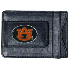 Auburn Tigers Leather Cash & Cardholder