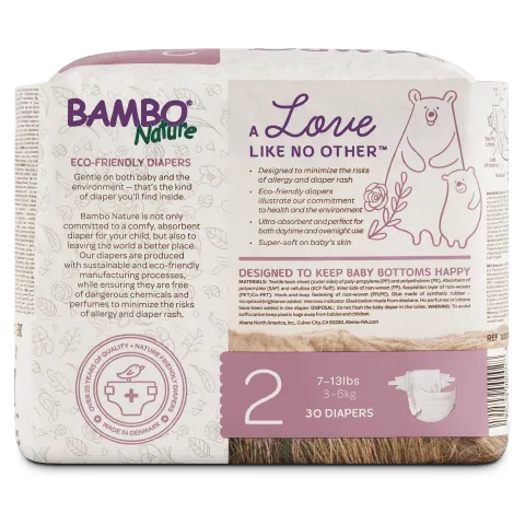 Bambo Nature Eco-Friendly Diapers