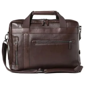 Barber Shop "Undercut" Convertible Camera Bag (Smooth Leather, Dark Brown)