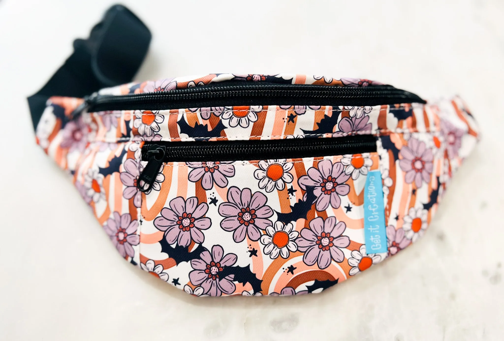 BATTY FLORAL FANNY PACK