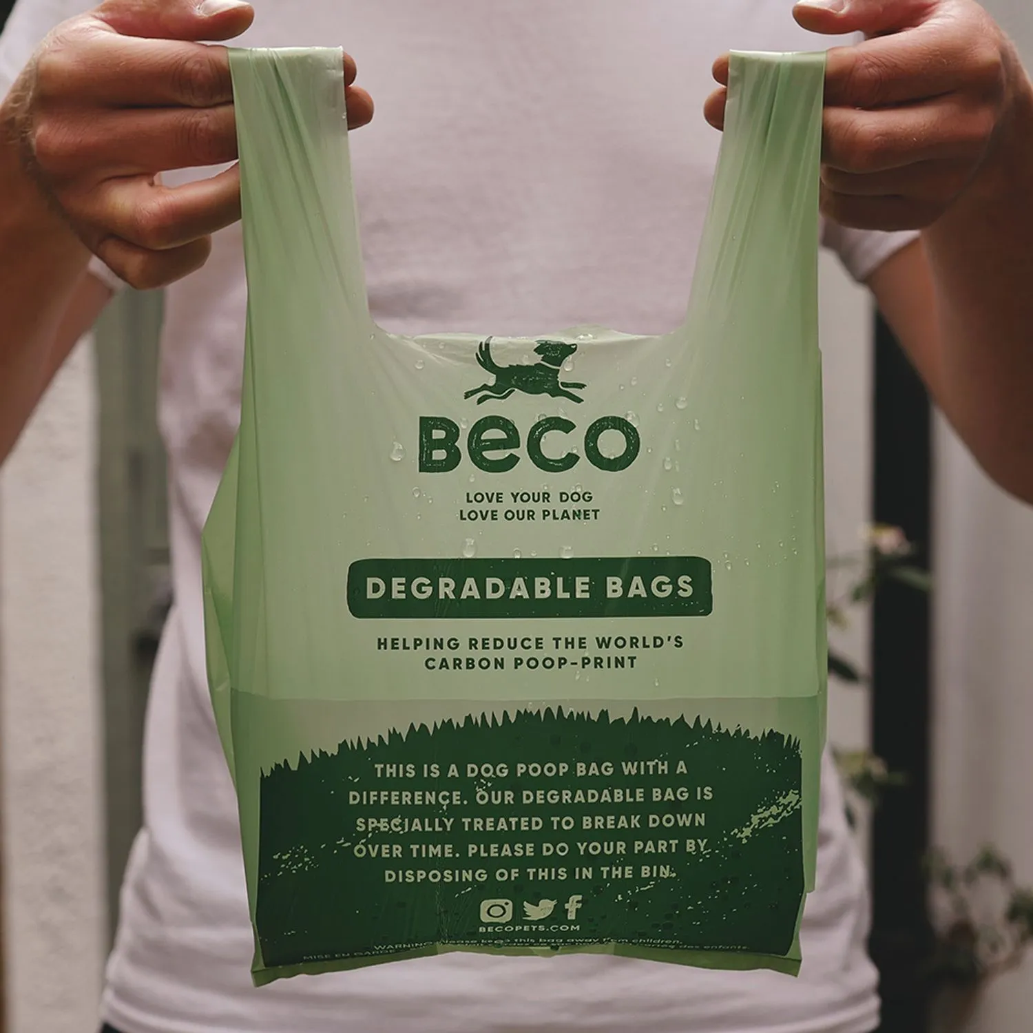 Beco Bags Eco Friendly Poop Bags With Handles