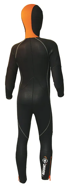 Beuchat Focea Junior Overall 6.5mm wetsuit with attached hood