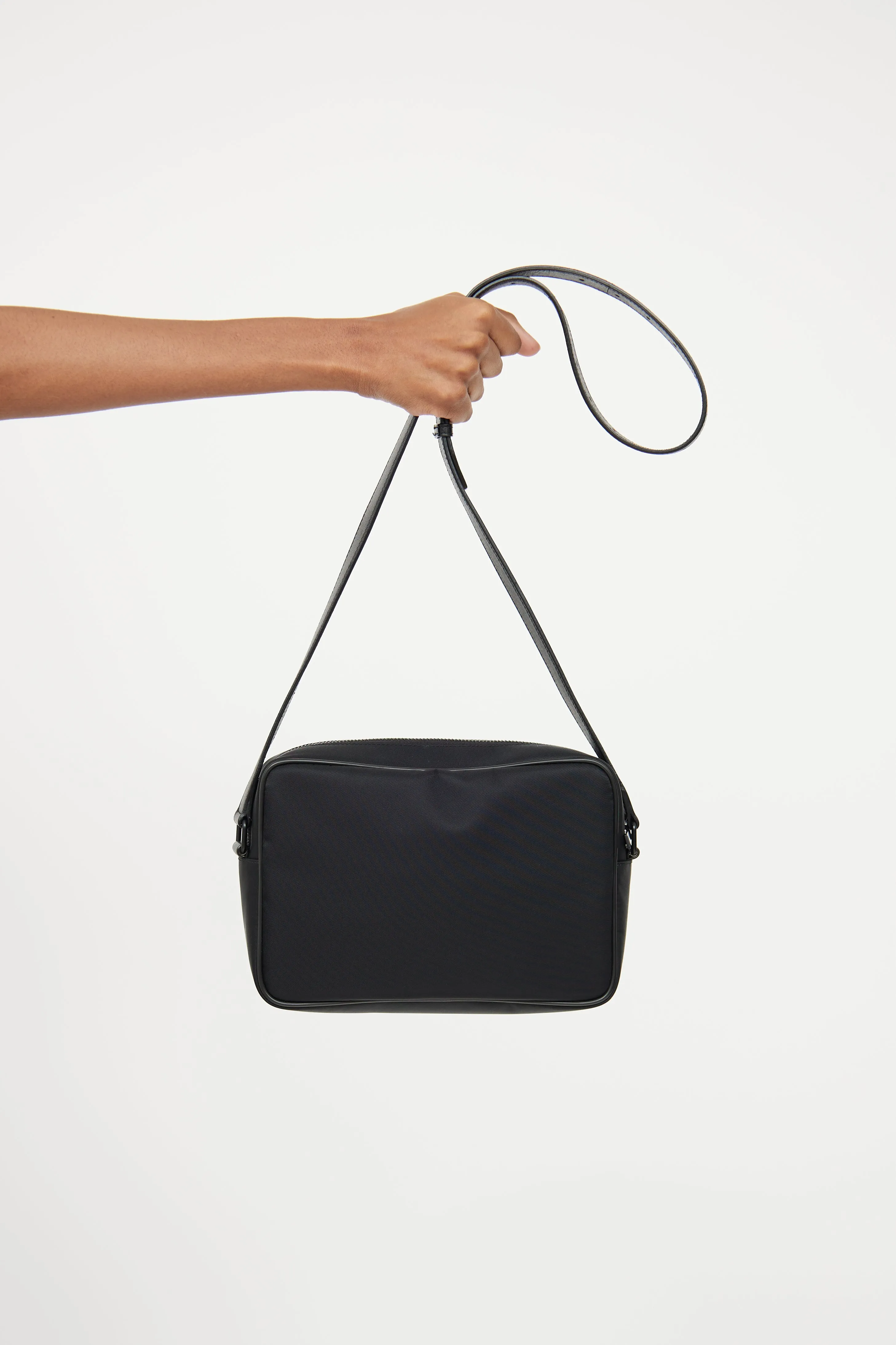 Black Nylon Camera Bag