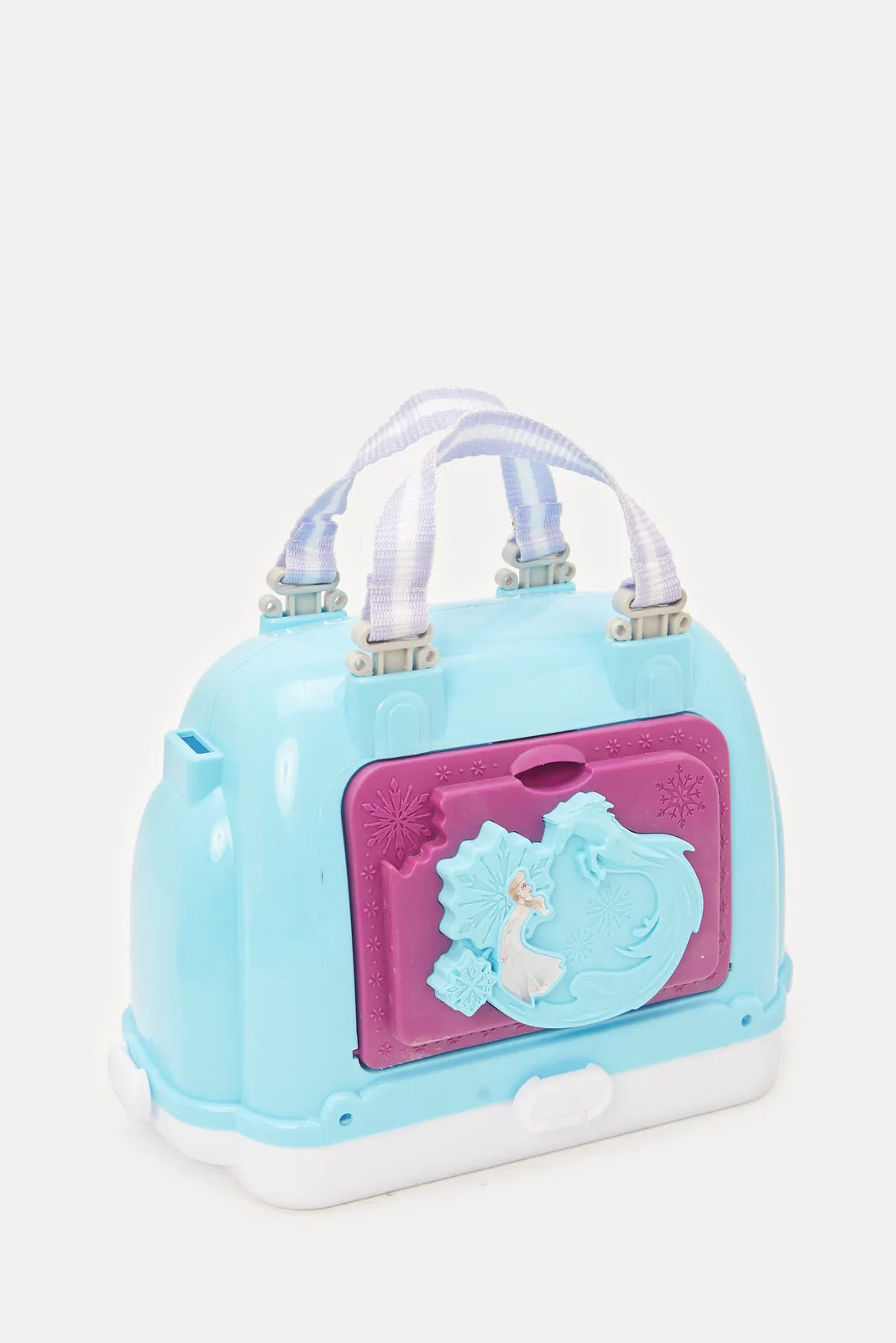 Blue And Purple Frozen Makeup Handbag Set 2 In 1 (23 Piece)