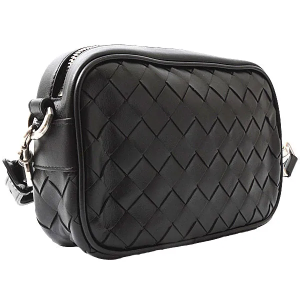 Bottega Veneta Intrecciato Leather Camera Bag