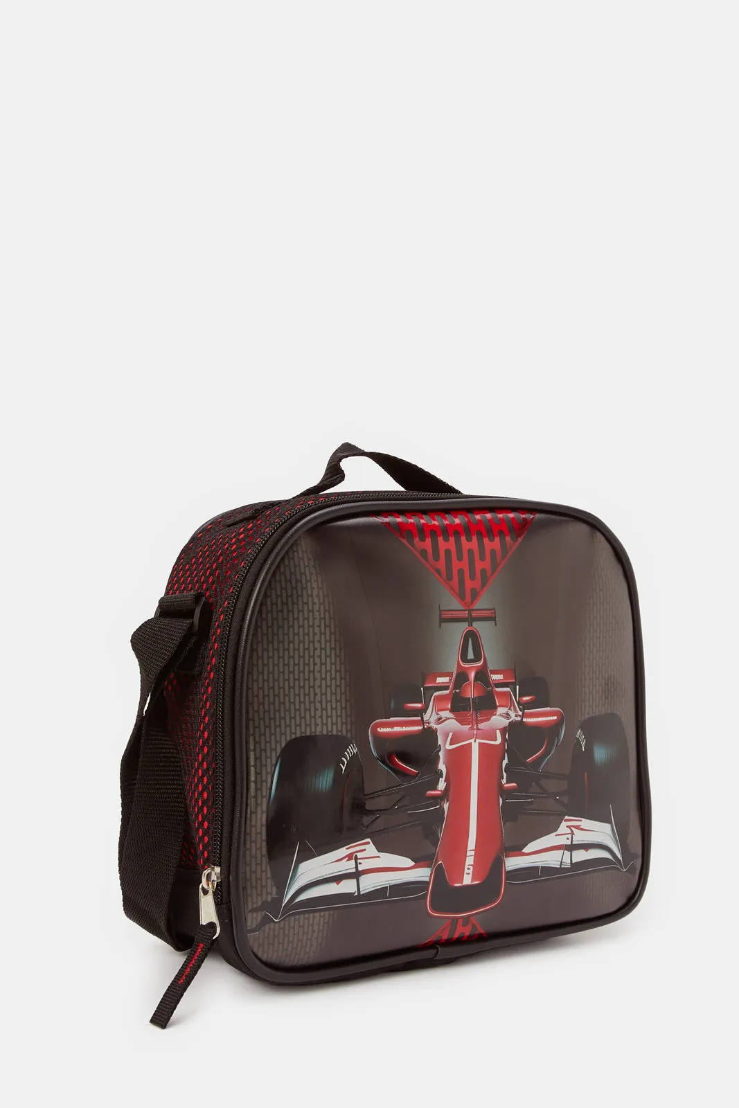 Boys Black And Red Majorette Lunch Bag