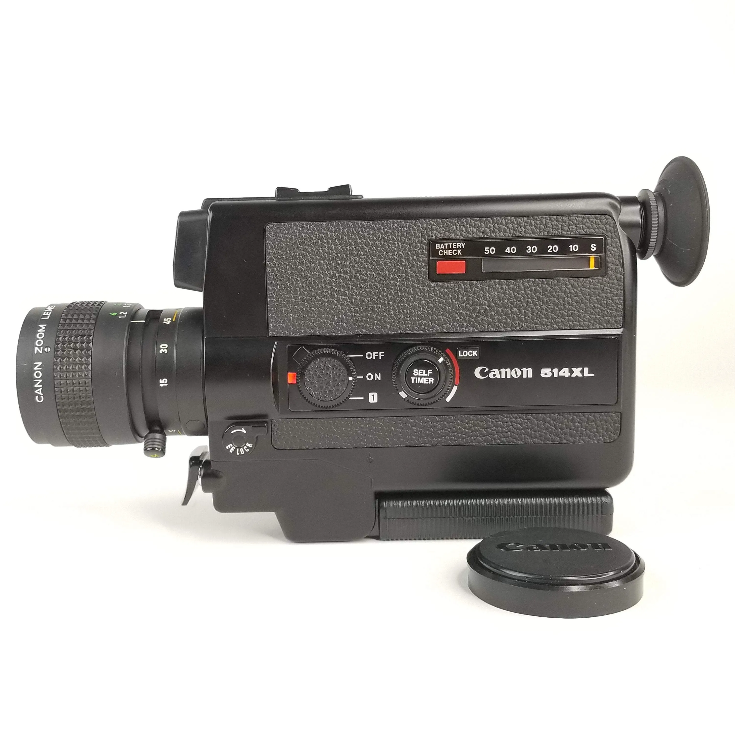 Canon 514XL Super 8 Camera - Ultimate Filmmaker's Bundle - Professionally Serviced and Fully Tested