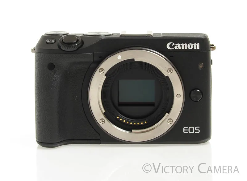 Canon EOS M3 24.2MP Mirrorless Digital Camera Body w/ Charger [Mint]