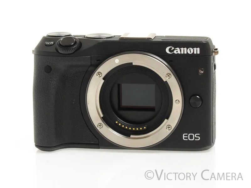 Canon EOS M3 24.2MP Mirrorless Digital Camera Body w/ Charger [Mint]