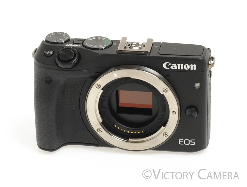 Canon EOS M3 24.2MP Mirrorless Digital Camera Body w/ Charger [Mint]