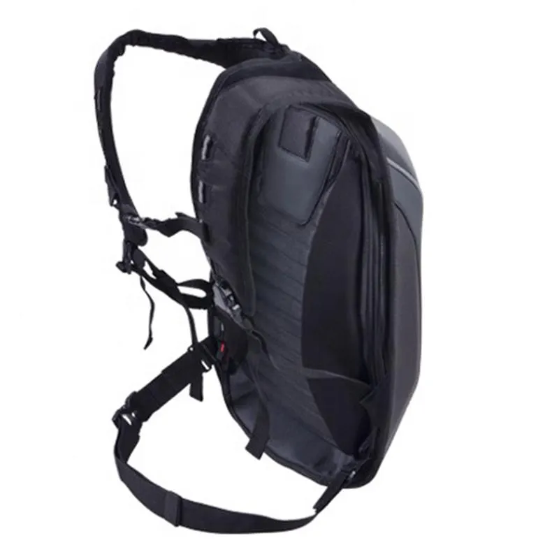 Carbon Fiber Hard Shell Moto Backpack