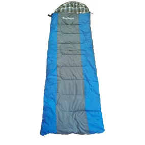 Chanodug Sleeping Bag Waterproof Camping Blue Black -10°c