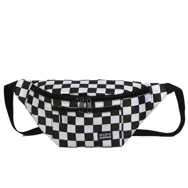 Checkerboard Fanny Pack