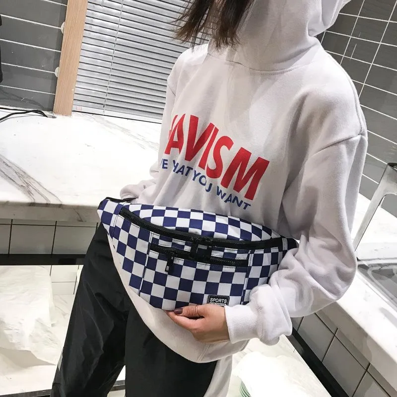 Checkerboard Fanny Pack