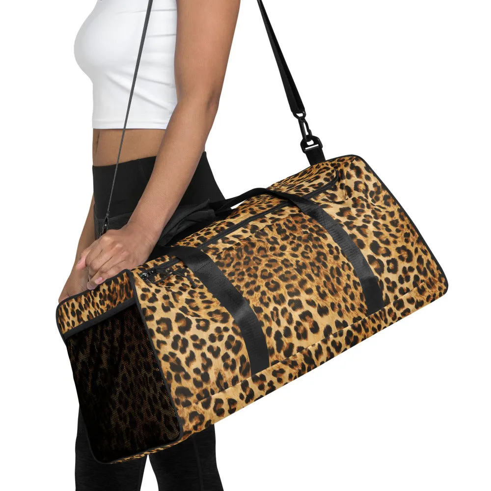 Cheetah Animal Print Gym bag