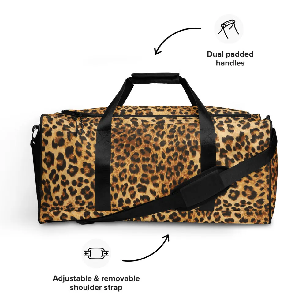 Cheetah Animal Print Gym bag