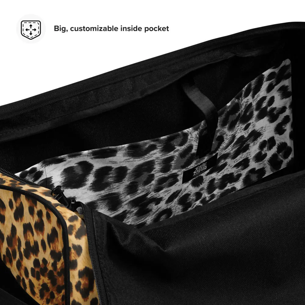 Cheetah Animal Print Gym bag