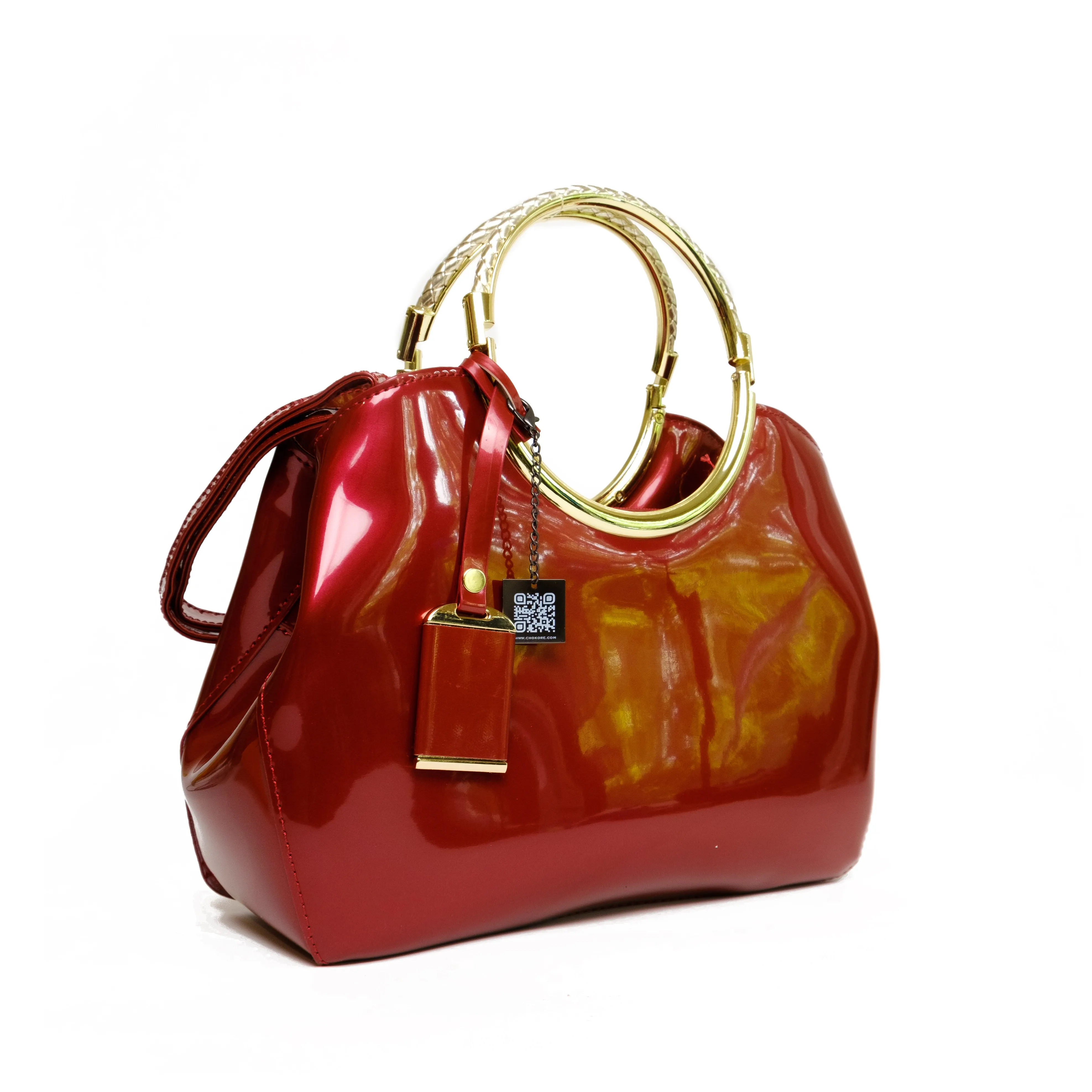 Chokore Large Glossy Bag (Red)