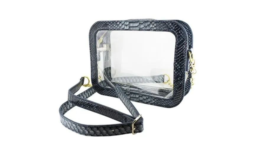 Clear Camera Crossbody Bag