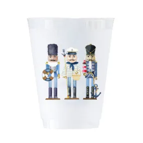 Coastal Nutcrackers Shatterproof Cups | Set of 8