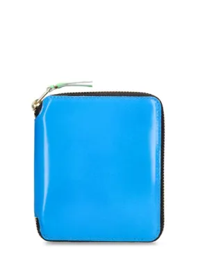 Comme des Garçons Wallet   Super Fluo leather wallet 