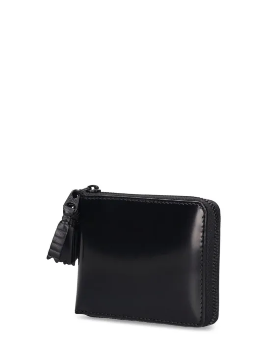 Comme des Garçons Wallet   Zipper medley leather wallet 