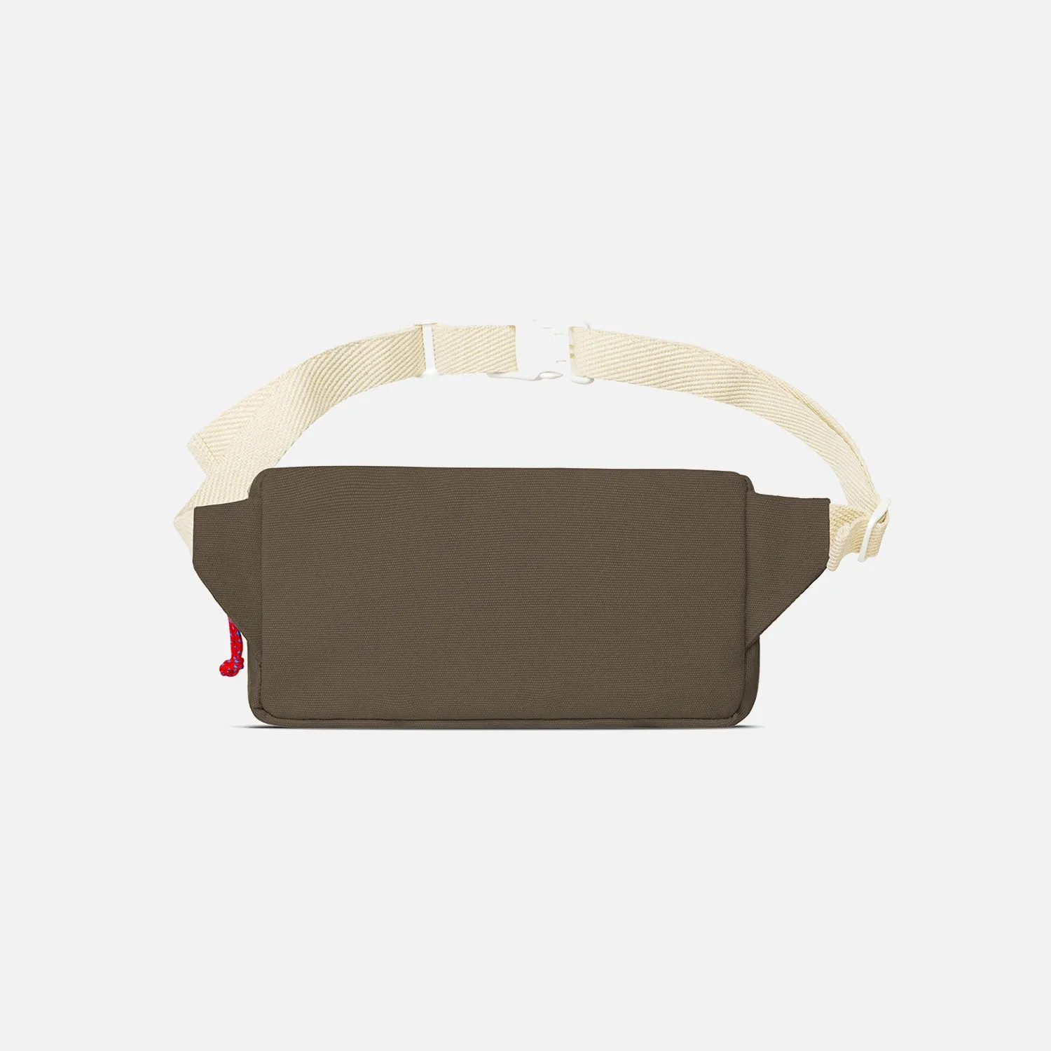 Cotton Canvas Bum Bag - Khaki