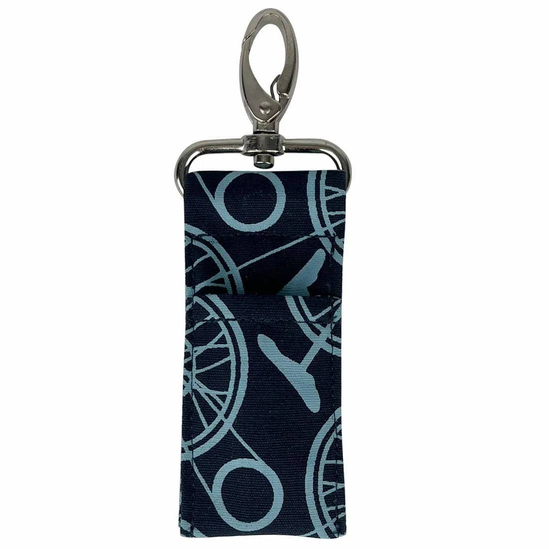 Cotton Canvas Lip Balm Bag - New Spring 2024 Colors!: Blue Bikes