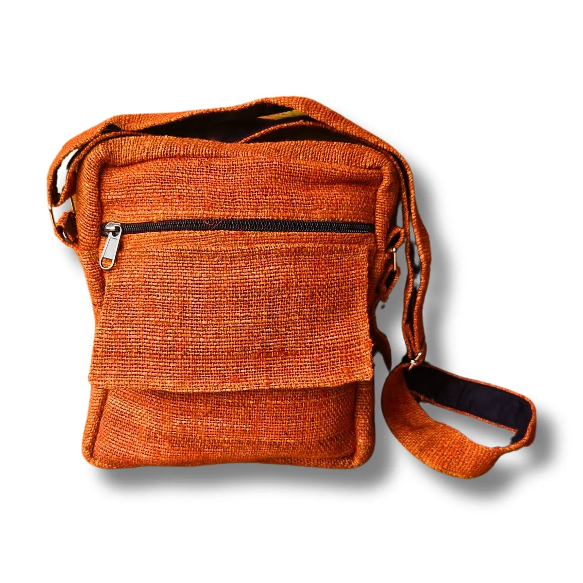 cross body hemp shoulder bag