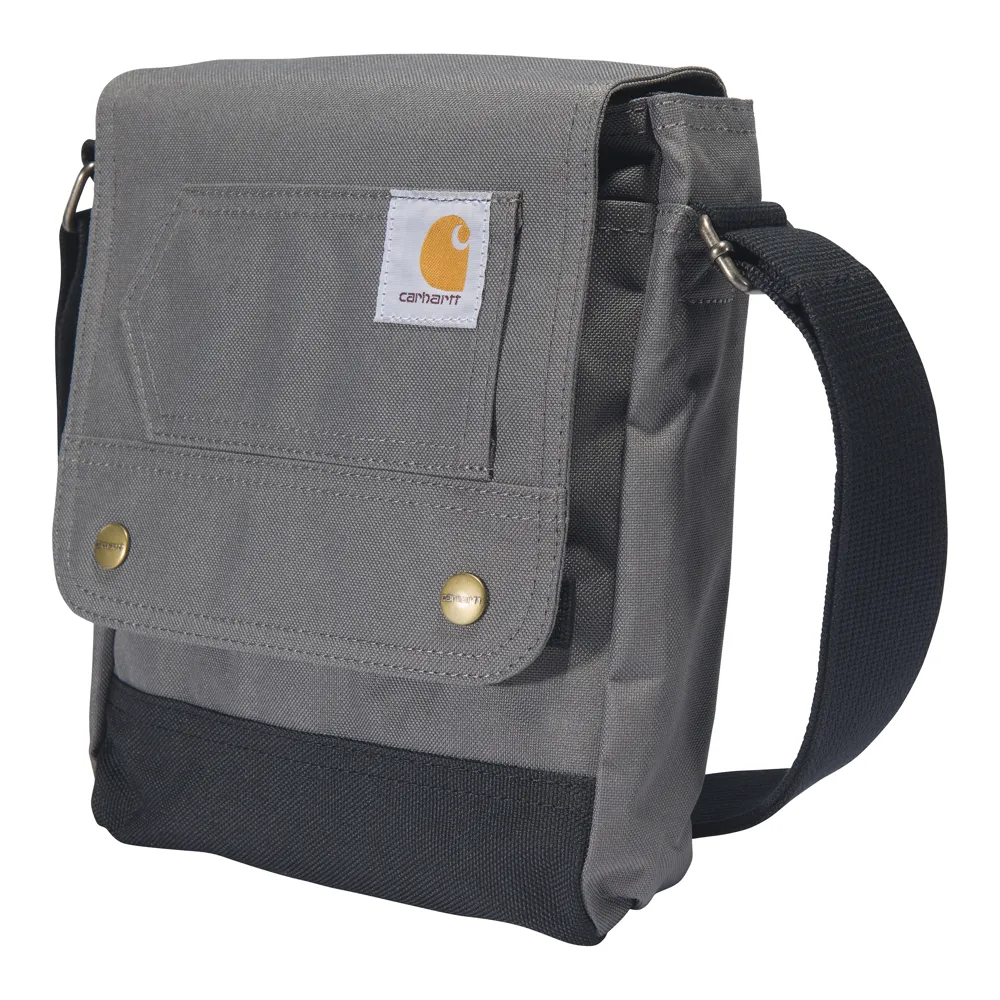 Cross Body Snap Bag - Gray