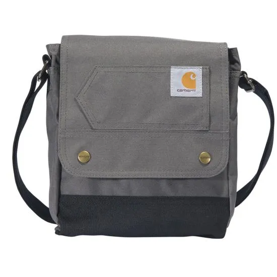 Cross Body Snap Bag - Gray