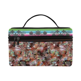 Culture in Nature Orange Cosmetic Bag/Large