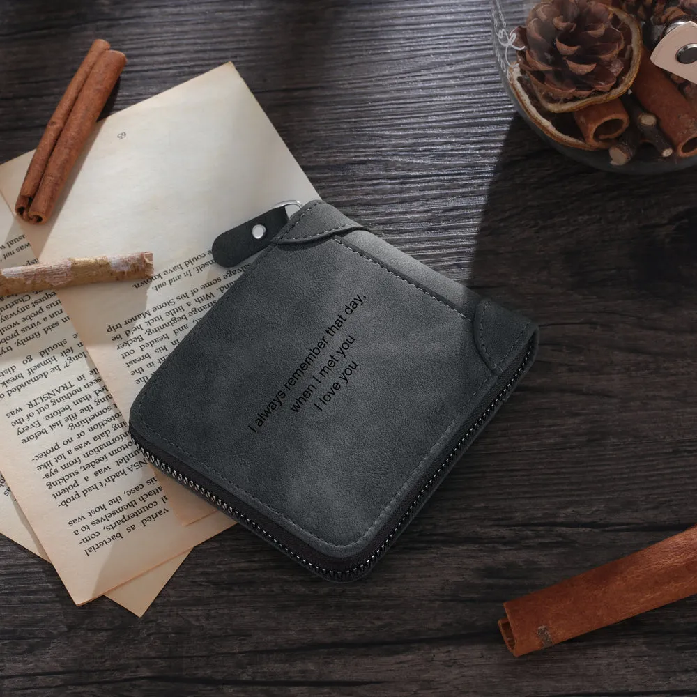 Custom Leather Men Wallet