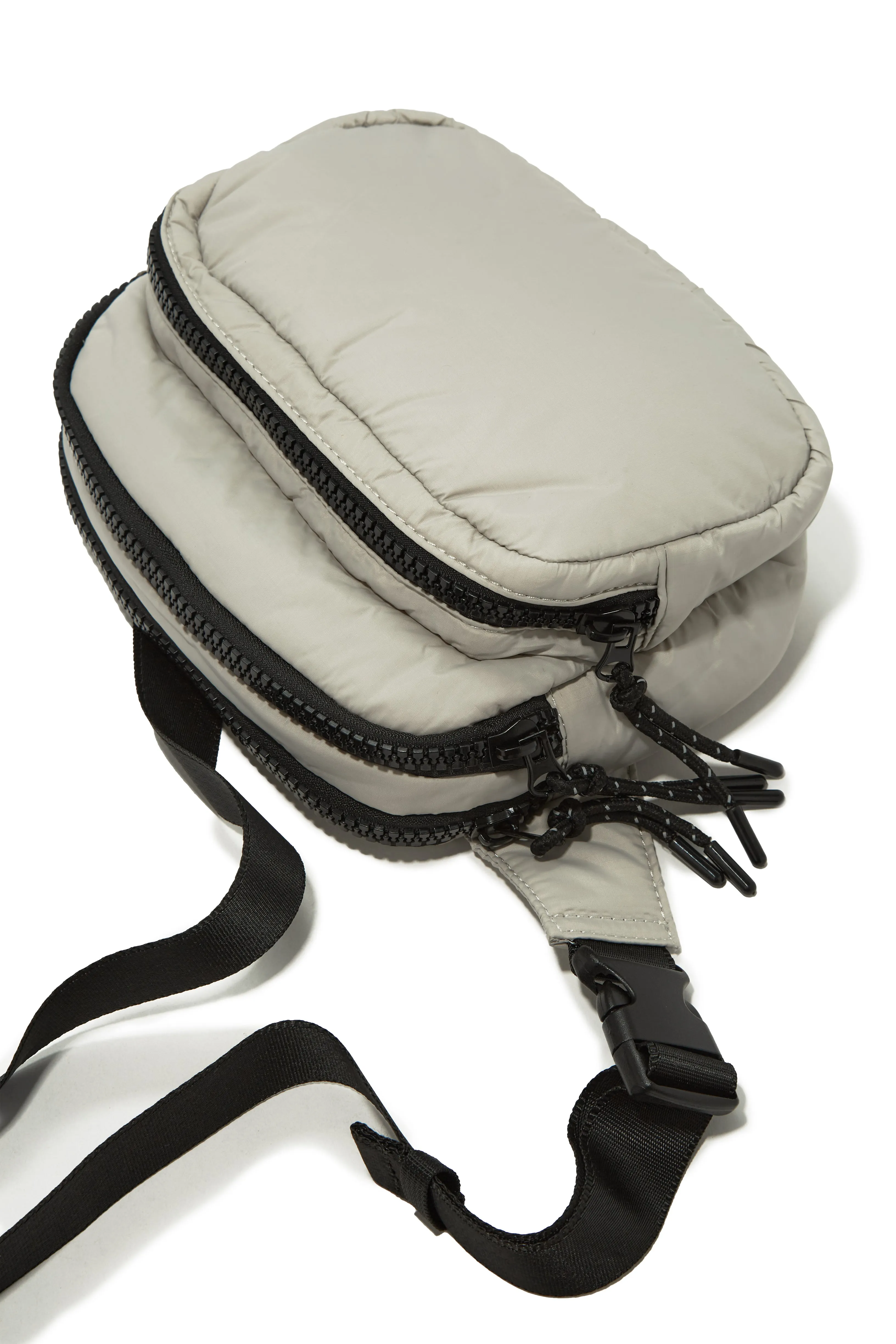 Daily Moves Nylon Belt Bag - Grey