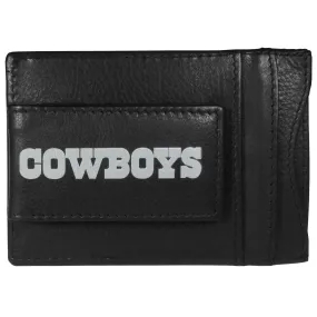 Dallas Cowboys Logo Leather Cash and Cardholder