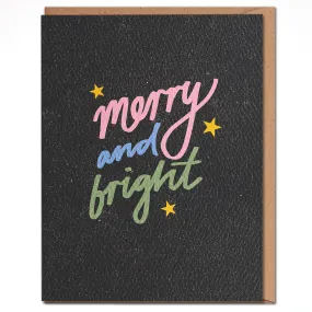 Daydream Prints - Merry and Bright Holiday card