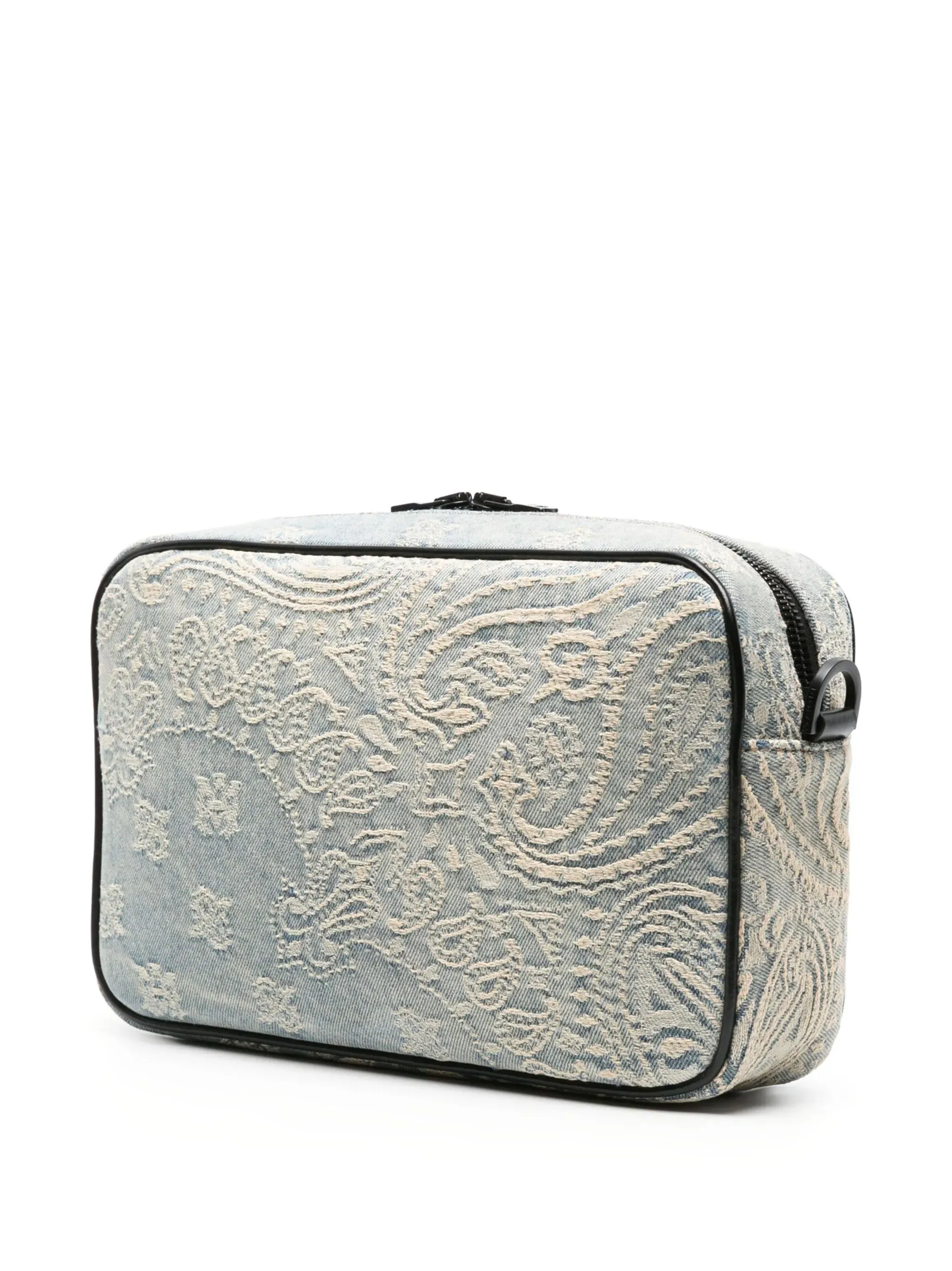 Denim Bandana Jacquard Camera Bag